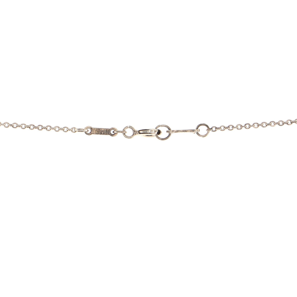 Elsa Peretti Open Heart Pendant Necklace Sterling Silver 22mm