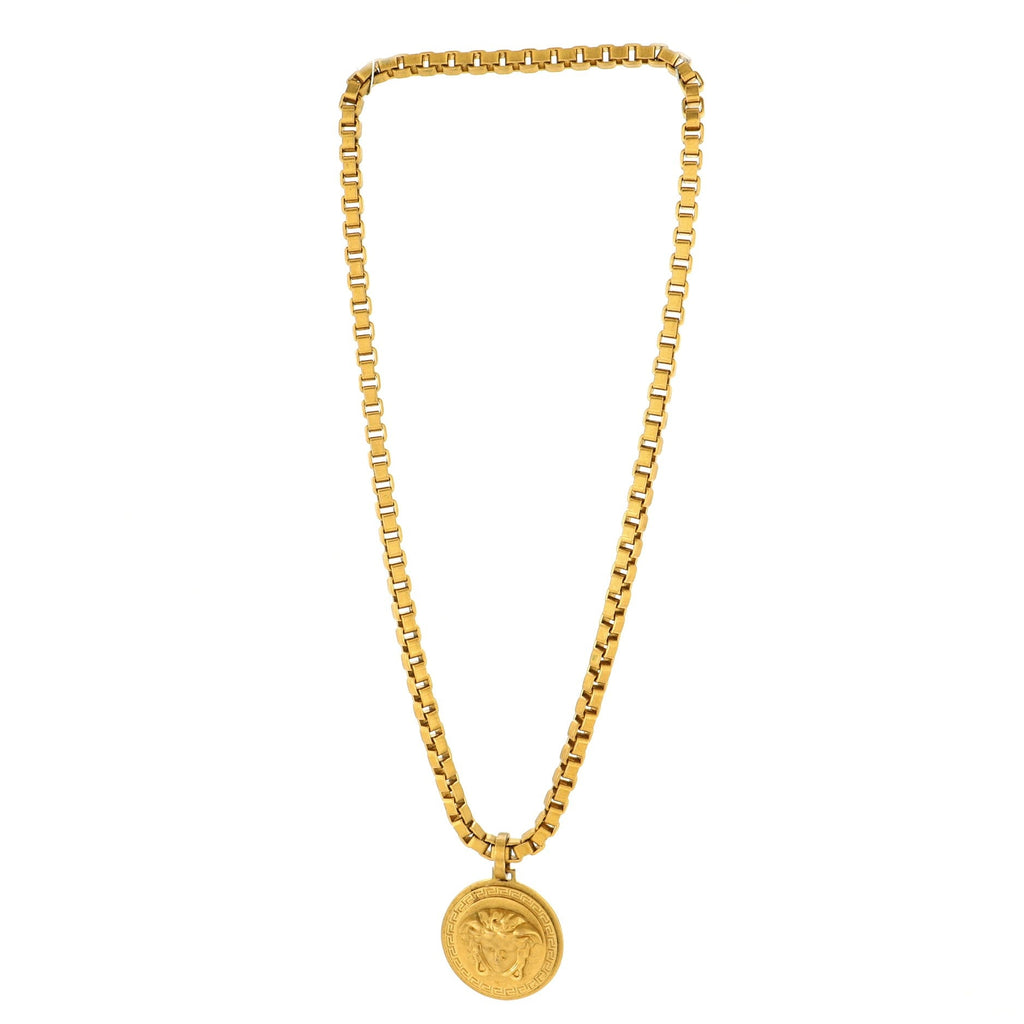 Medusa Pendant Necklace Metal