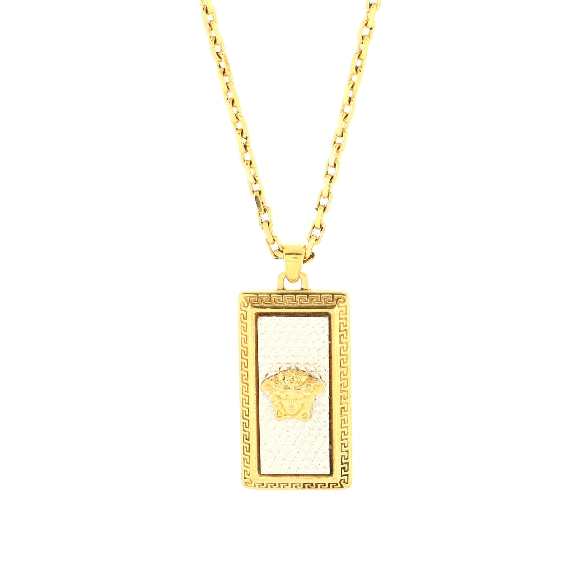 Medusa Pendant Necklace Metal