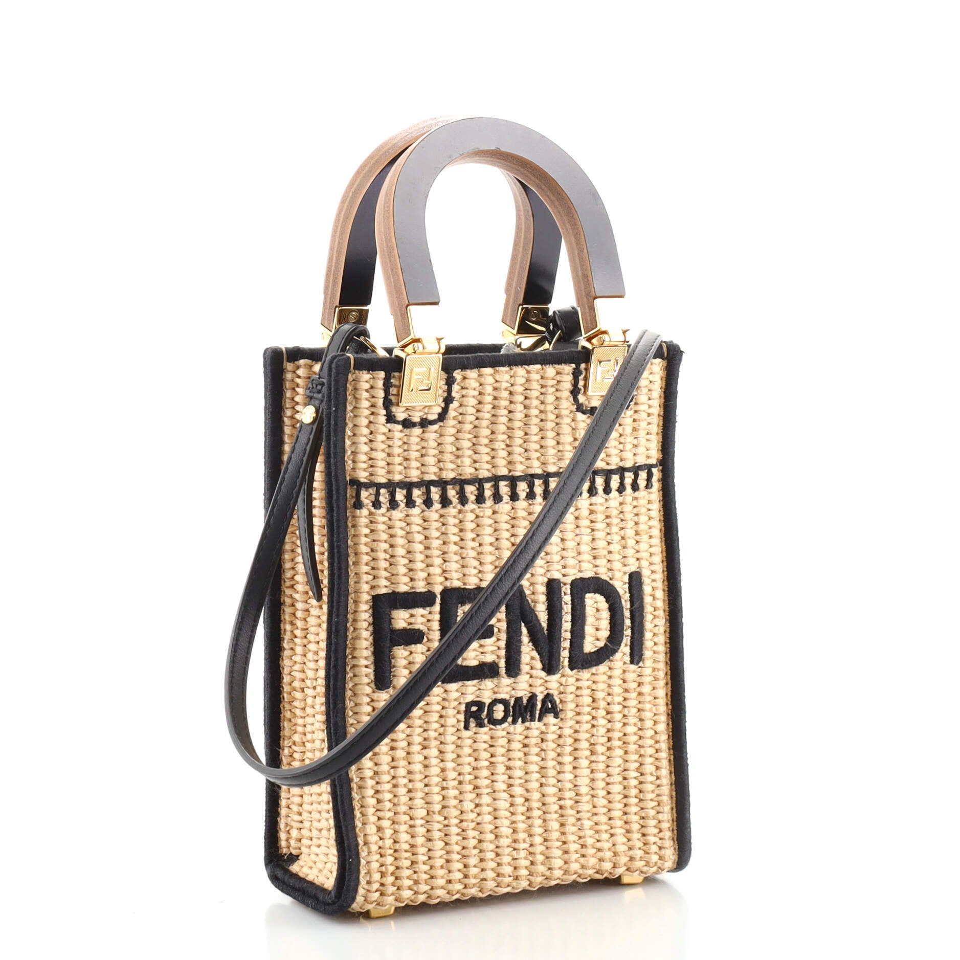 Sunshine Shopper Tote Straw Mini