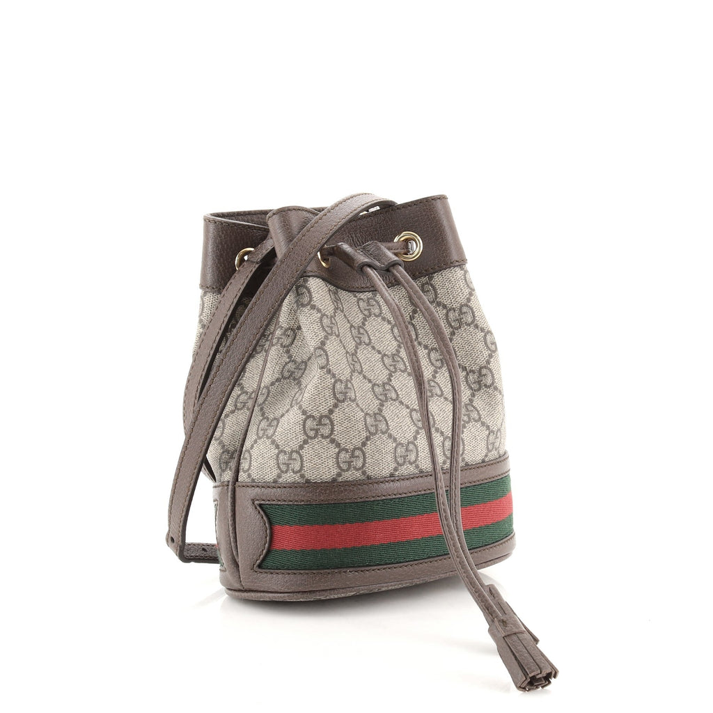 Ophidia Bucket Bag GG Coated Canvas Mini