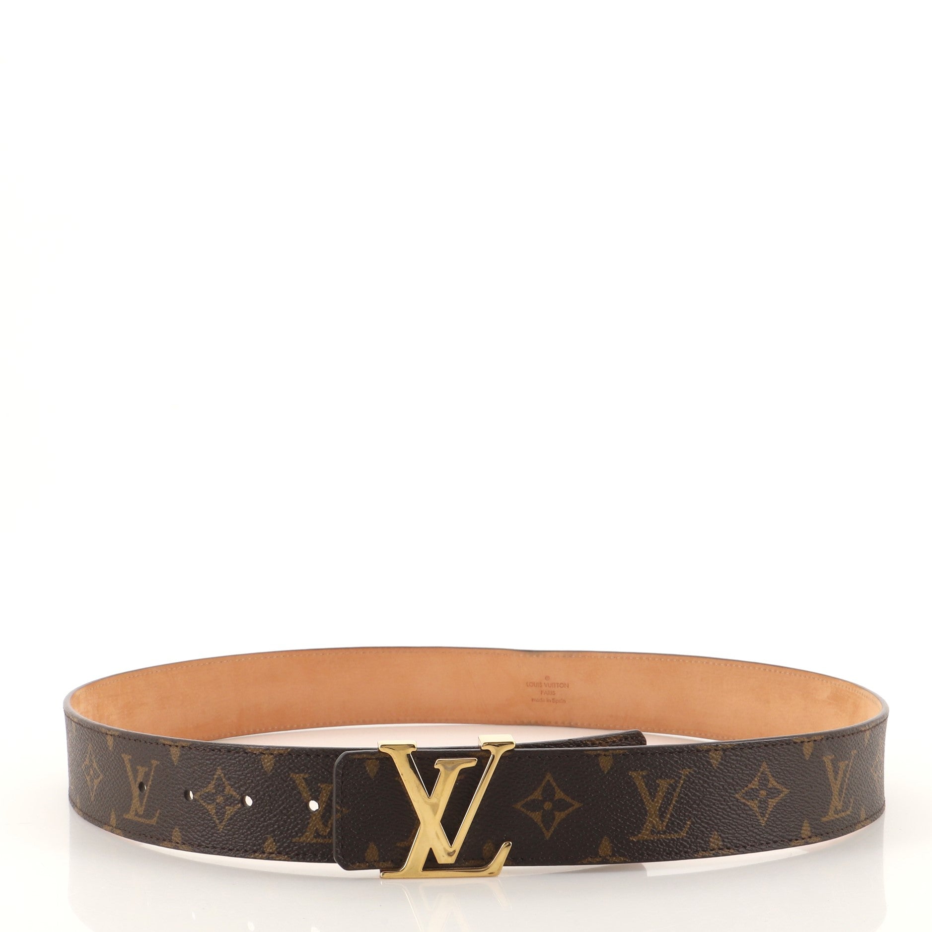 LV Initiales Belt Monogram Canvas Wide 95