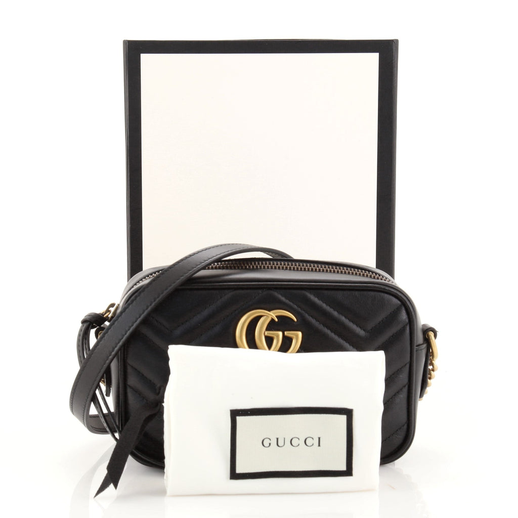 GG Marmont Shoulder Bag Matelasse Leather Mini