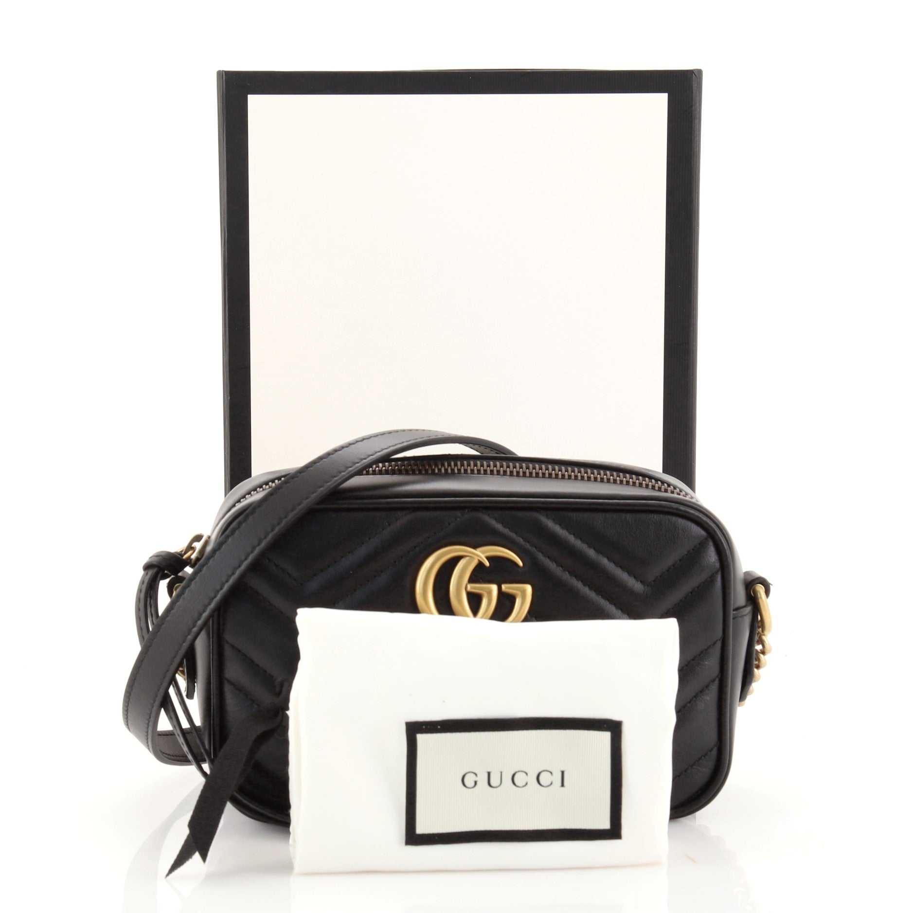 GG Marmont Shoulder Bag Matelasse Leather Mini