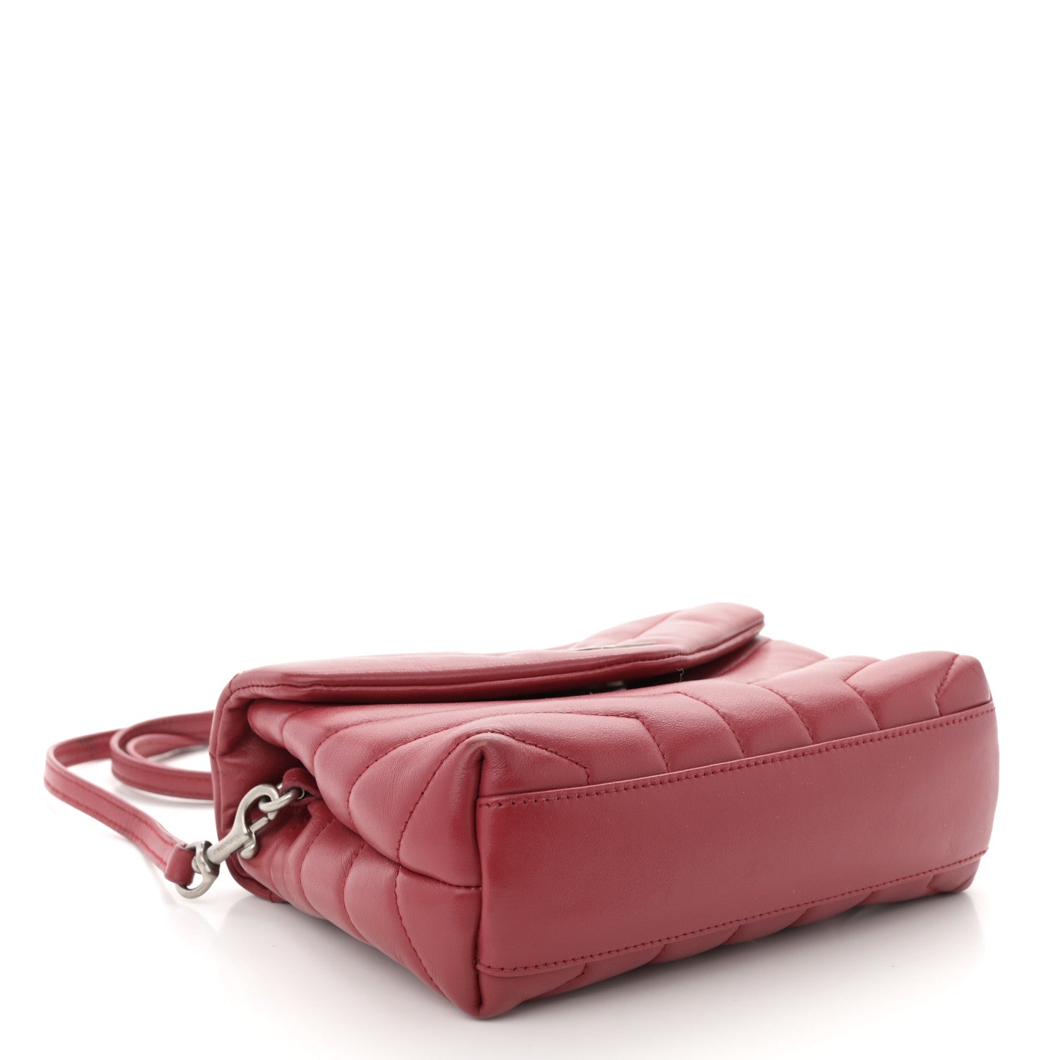 Calfskin Y Quilted Monogram Toy Loulou Crossbody Bag New Lipstick