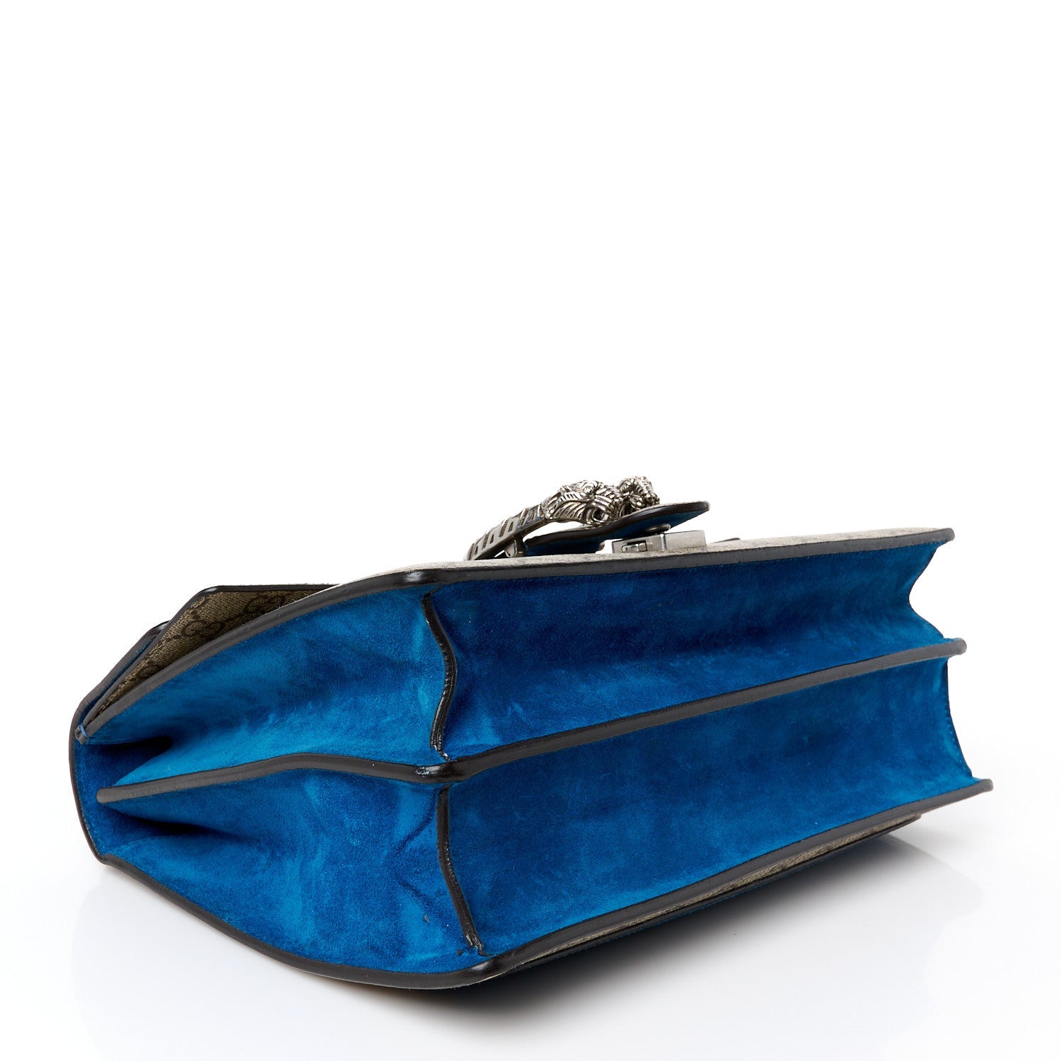 GG Supreme Monogram Medium Dionysus Shoulder Bag Blue