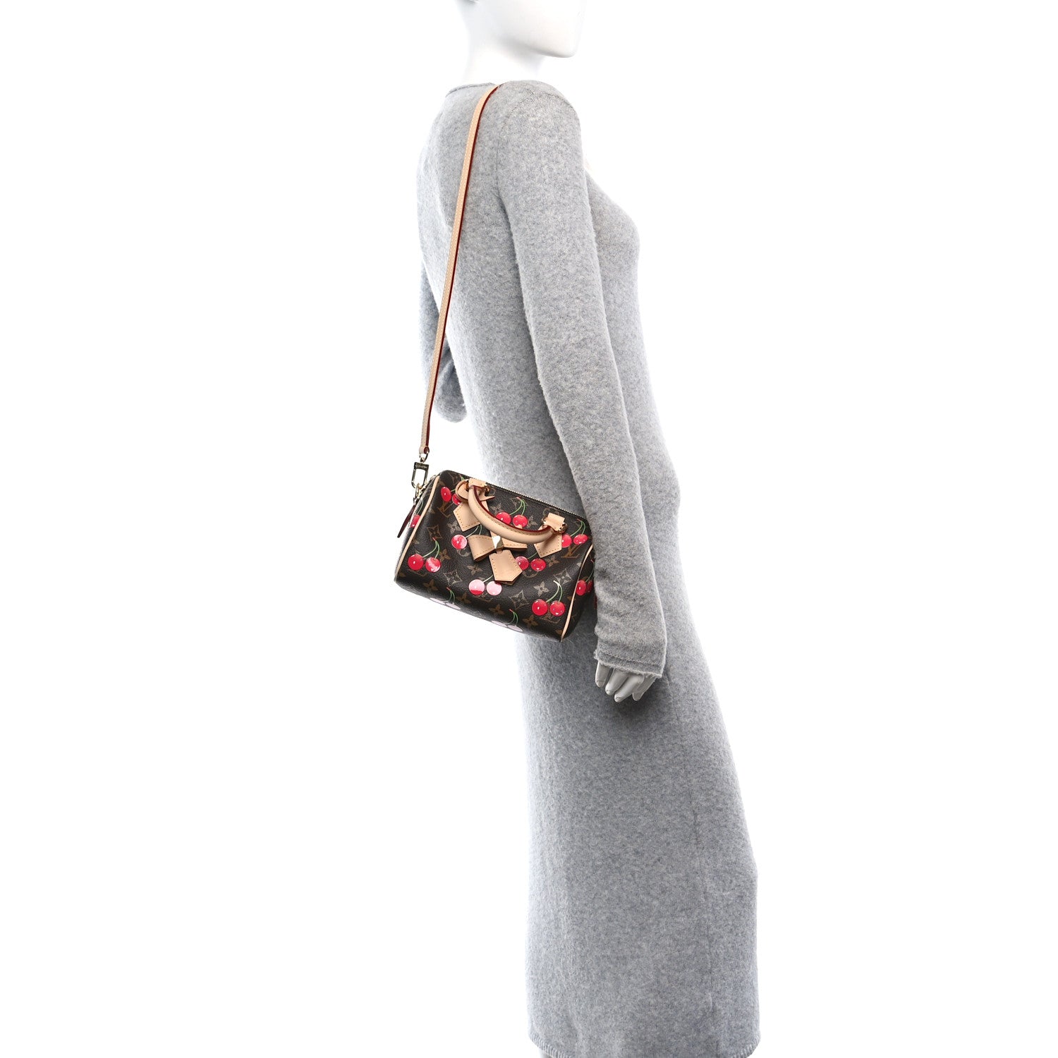 LV X TM Monogram Cerises Speedy Bandouliere 20