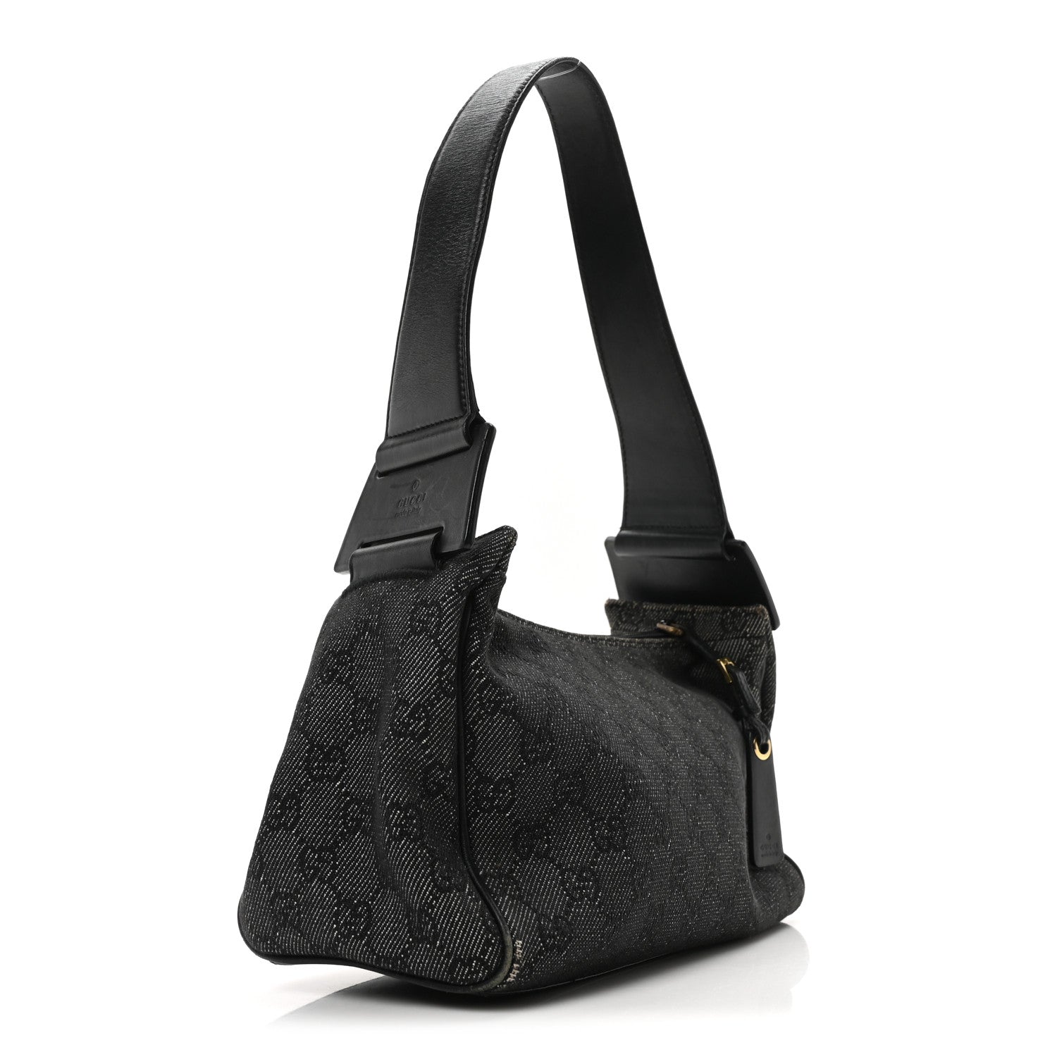 Monogram GG Signature Shoulder Bag Black