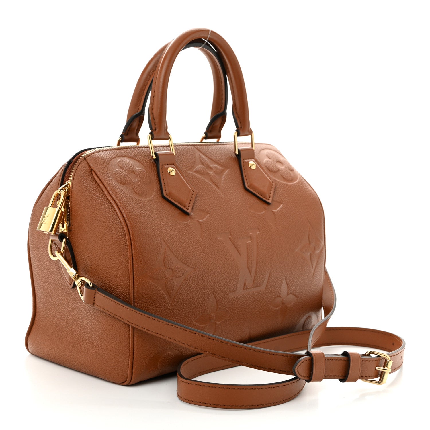 Empreinte Monogram Giant Speedy Bandouliere 25 Cognac