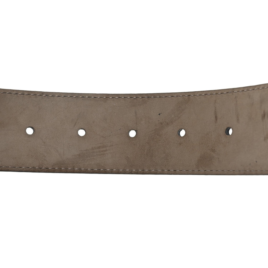 Guccissima Signature Interlocking G 40mm Belt 95 38 Black
