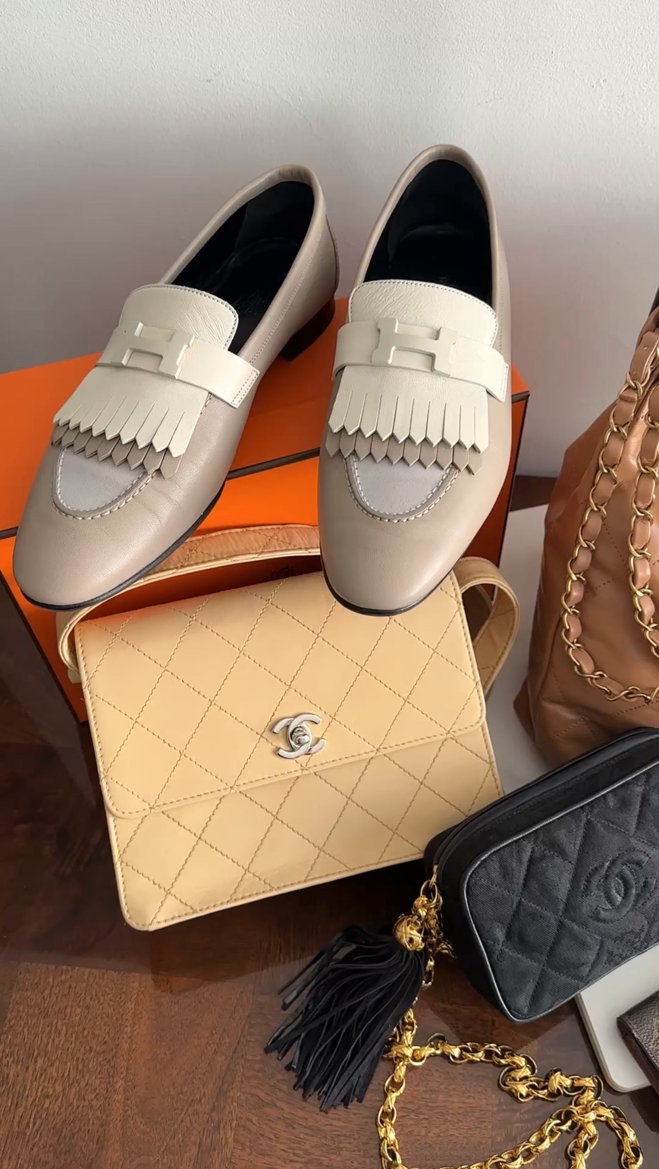 Hermes Royal Loafer Beige Mastic - 42