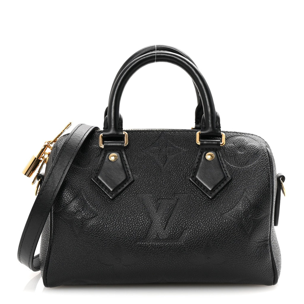 Empreinte Monogram Giant Speedy Bandouliere 20 Black