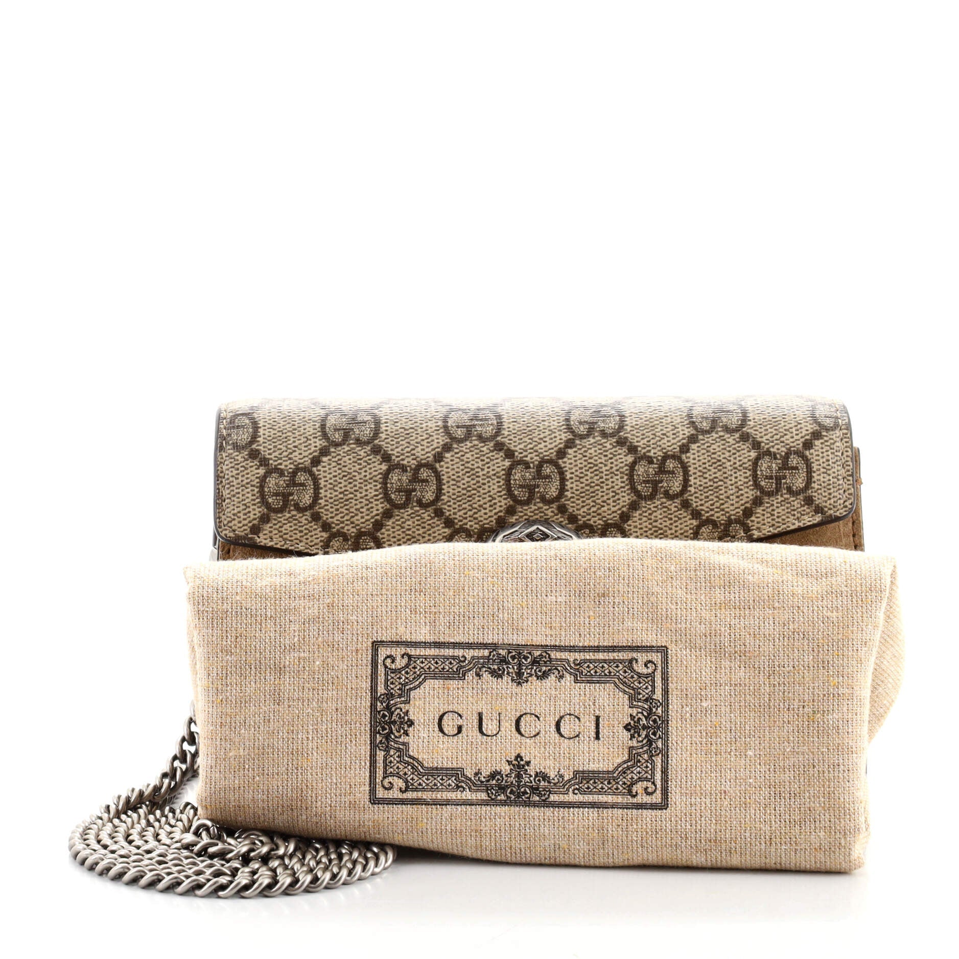 Dionysus Bag GG Coated Canvas Super Mini