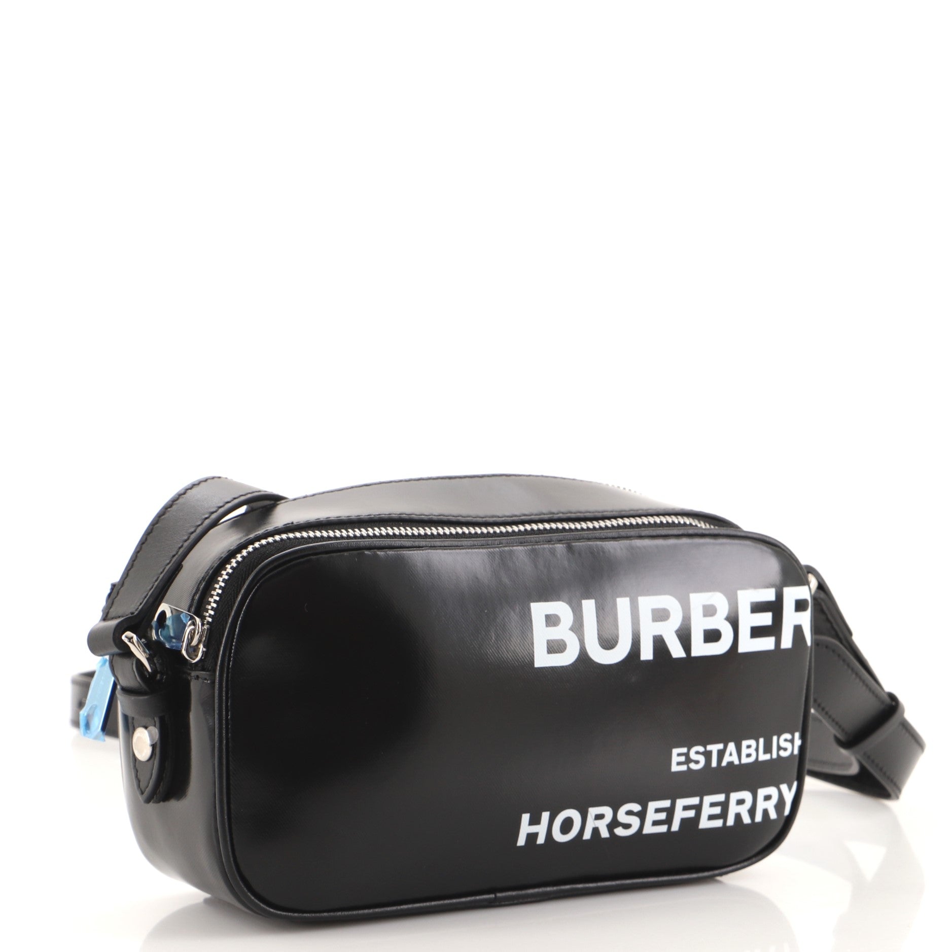 Camera Bag Horseferry Print Coated Canvas Mini