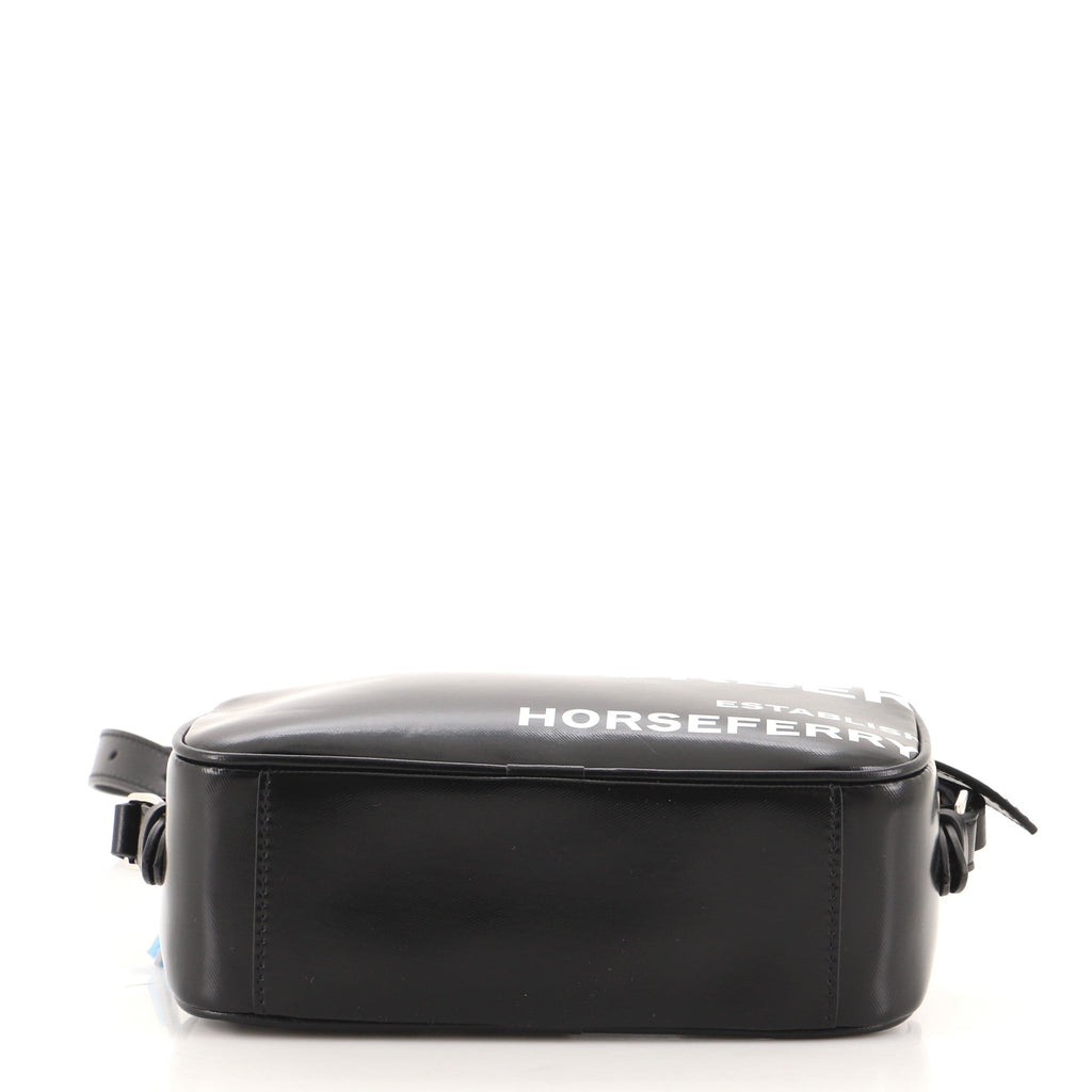 Camera Bag Horseferry Print Coated Canvas Mini