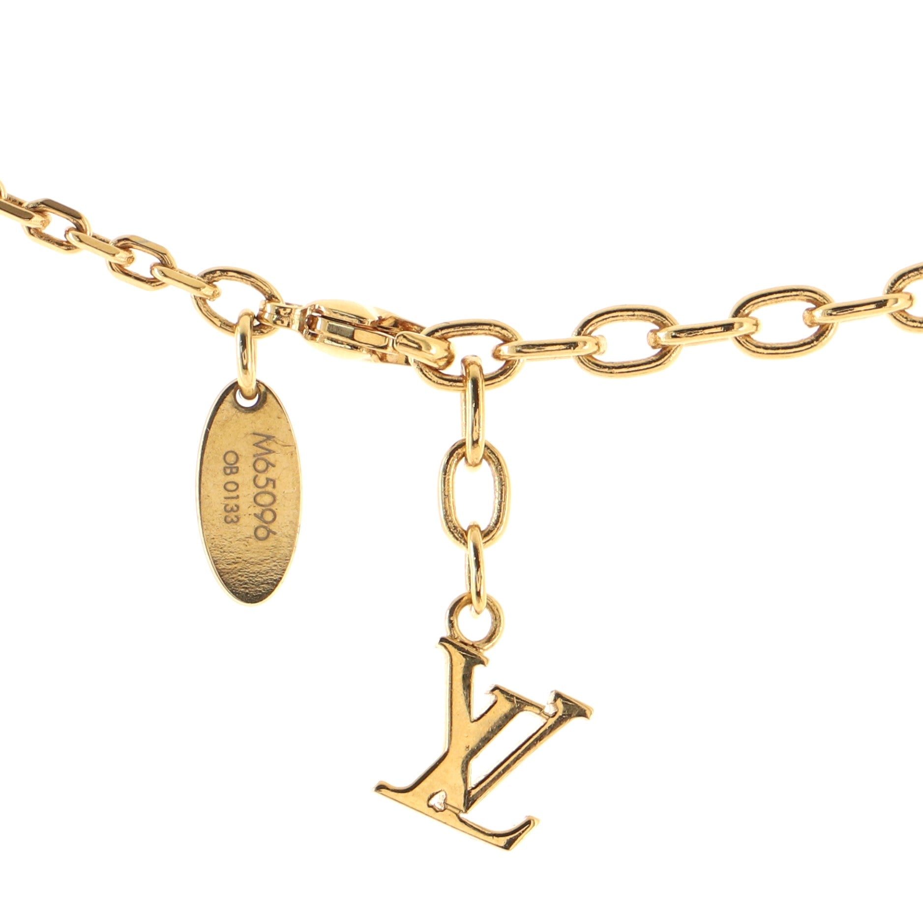 Gamble Short Necklace Metal with Crystal