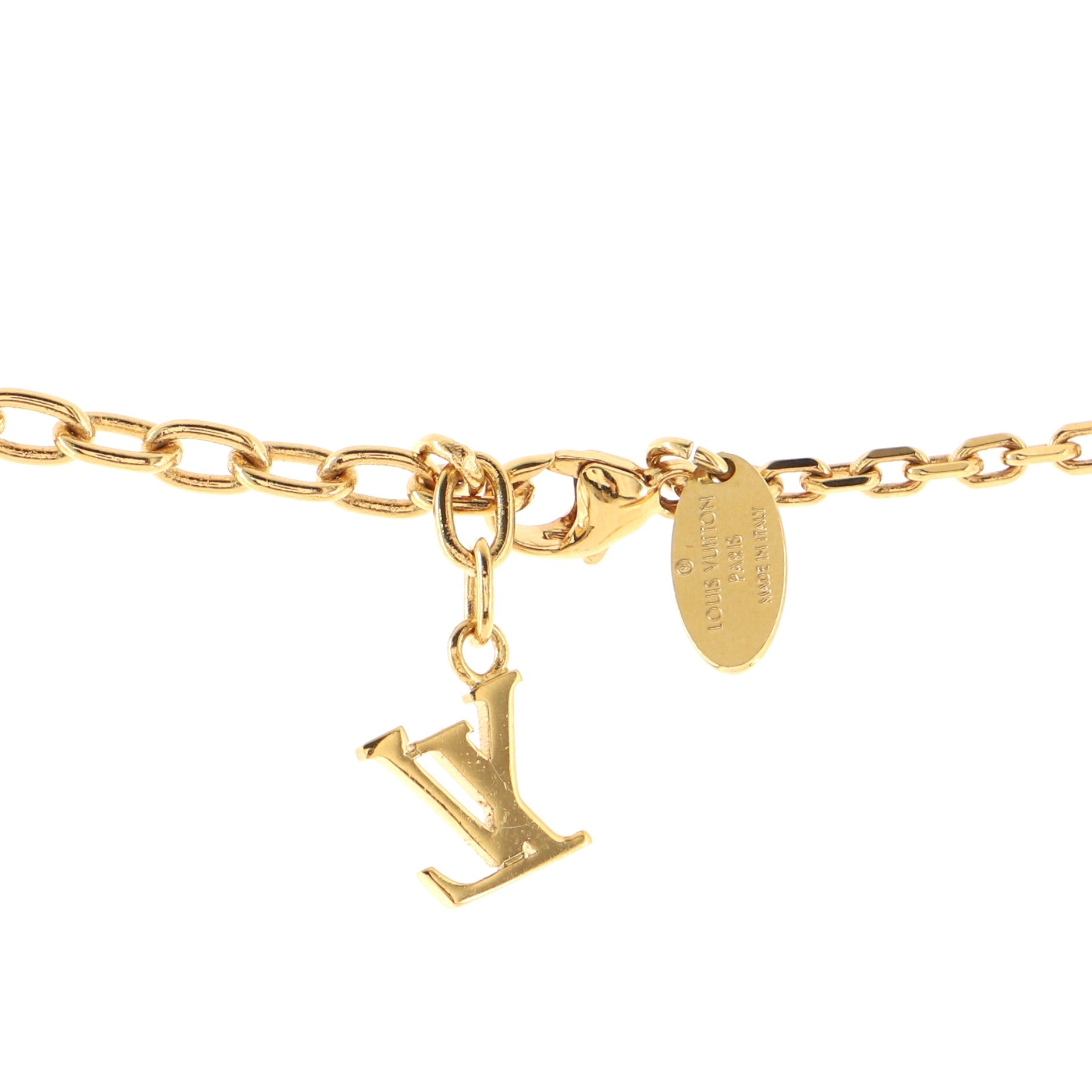 Gamble Short Necklace Metal with Crystal