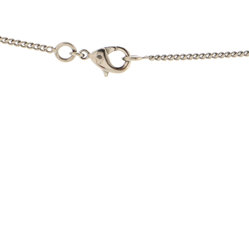 CC Drop Pendant Necklace Metal with Bead
