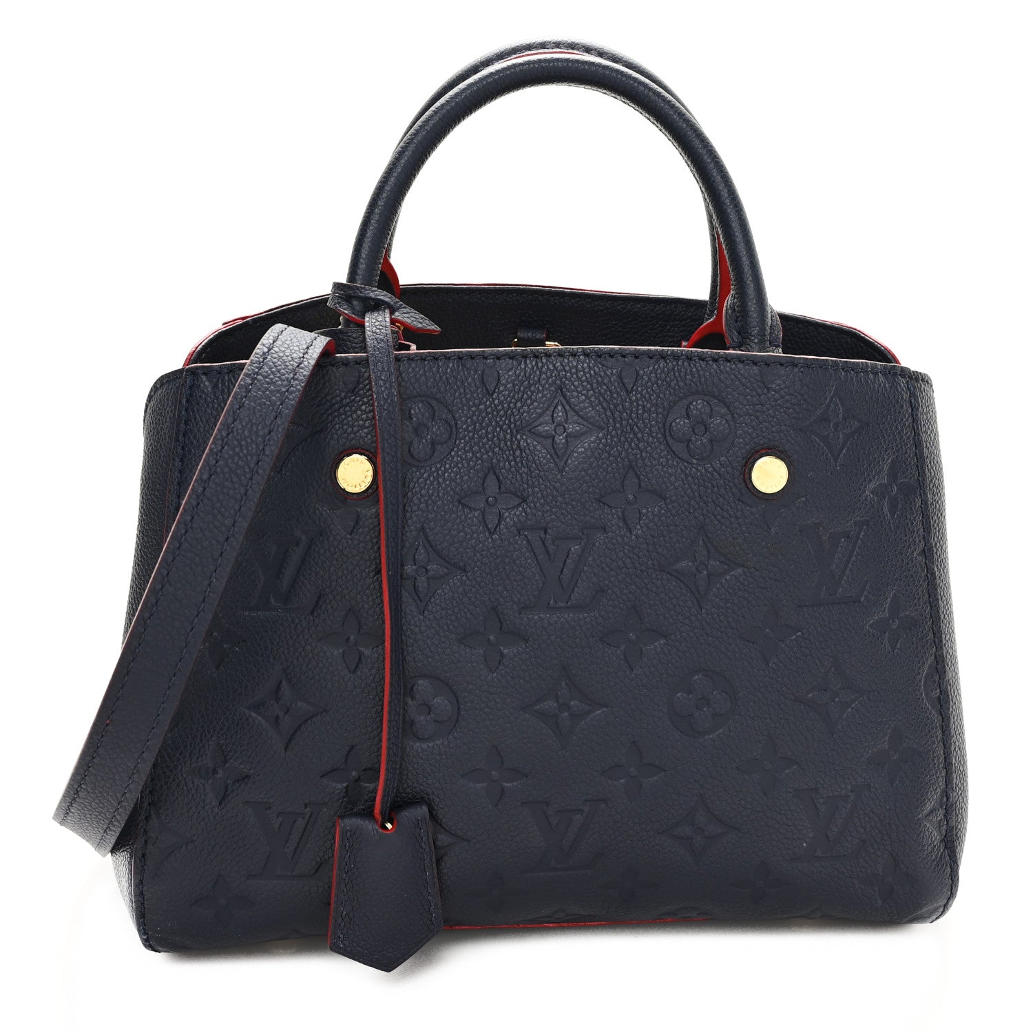 Empreinte Montaigne BB Marine Rouge