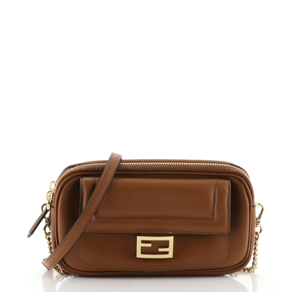 Easy 2 Baguette Crossbody Bag Leather Mini