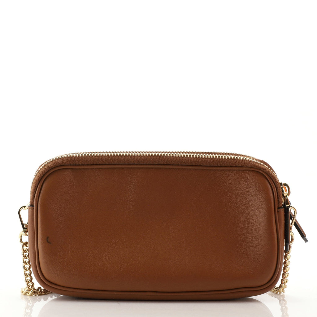 Easy 2 Baguette Crossbody Bag Leather Mini