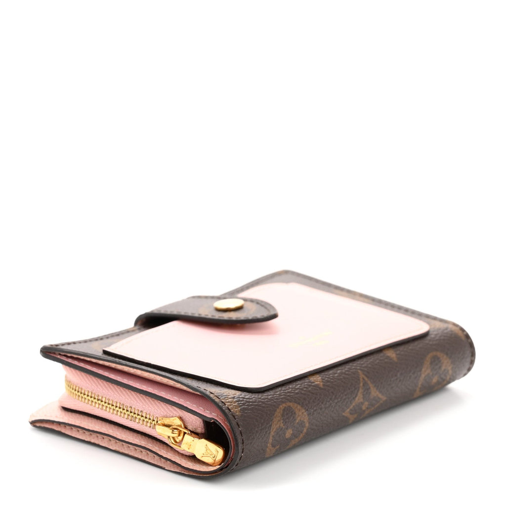 Monogram Juliette Wallet Rose Ballerine