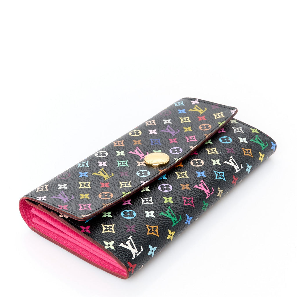 Monogram Multicolor Sarah Wallet Black Grenade