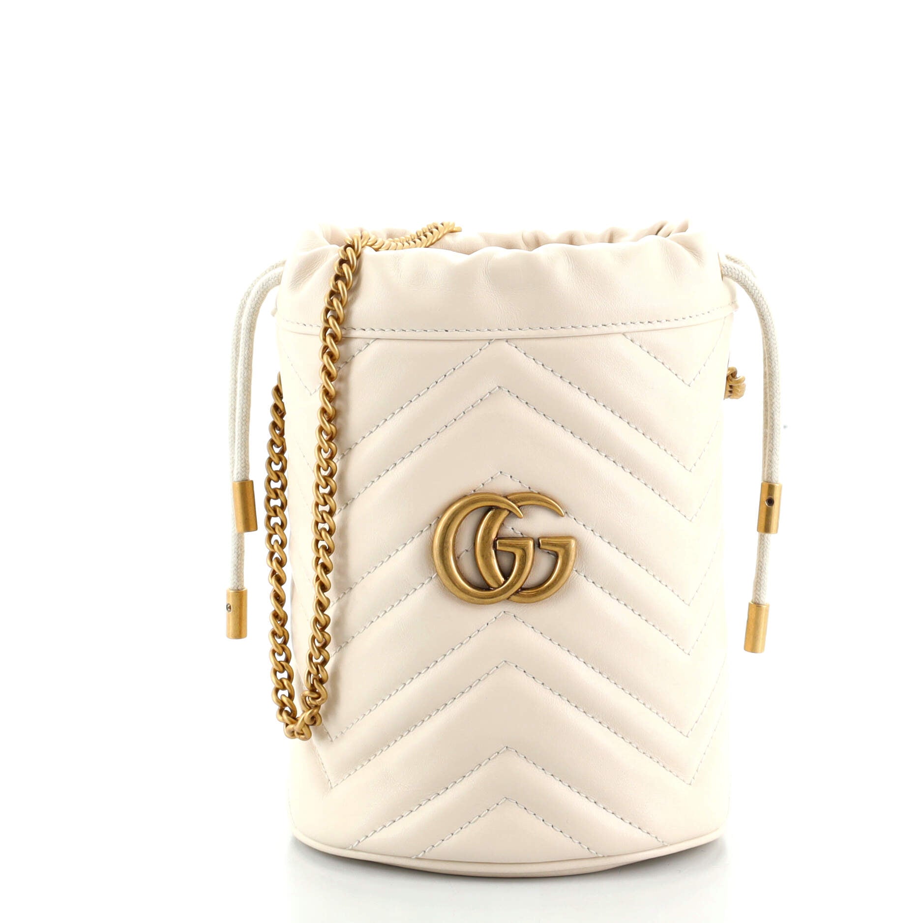 GG Marmont Bucket Bag Matelasse Leather Mini