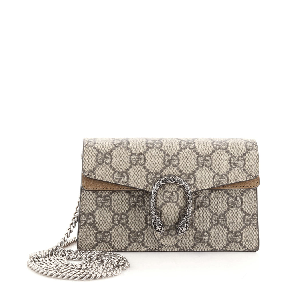 Dionysus Bag GG Coated Canvas Super Mini