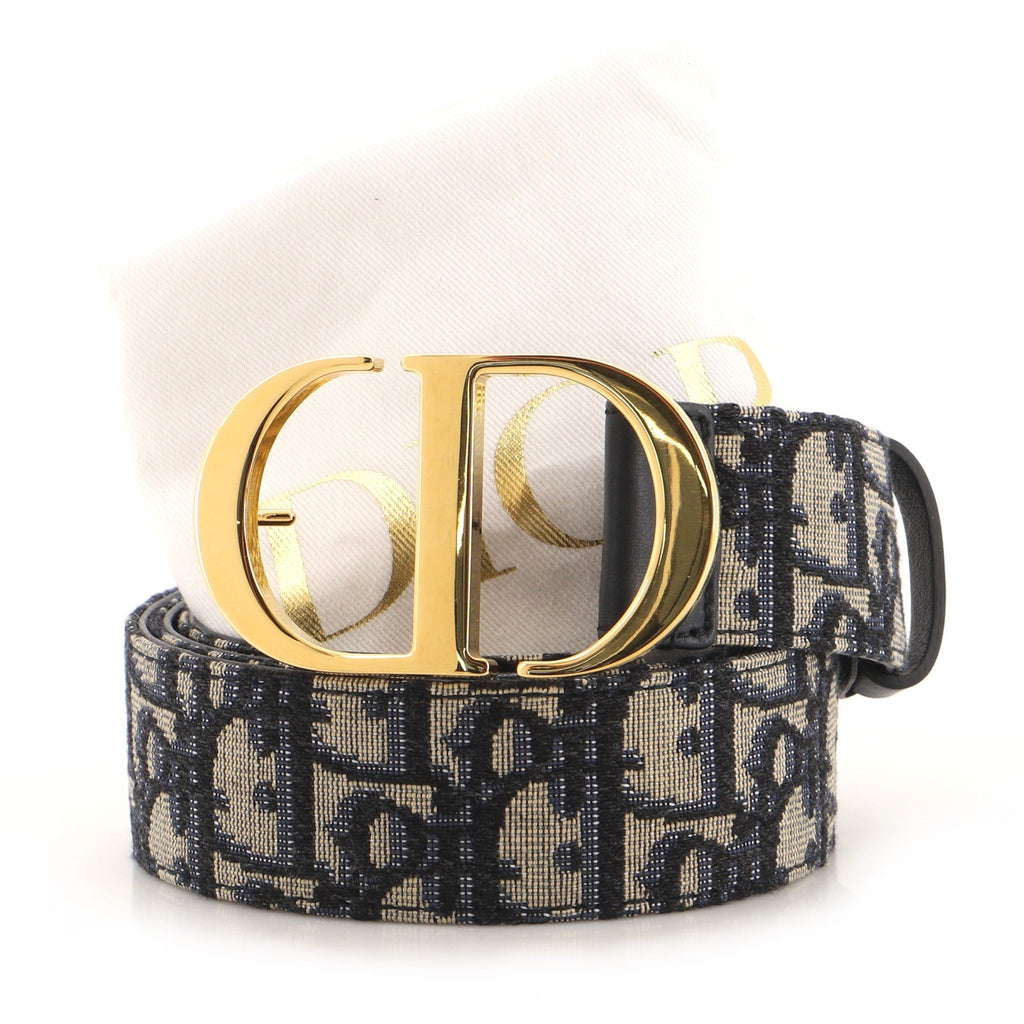30 Montaigne Belt Oblique Canvas Medium 85