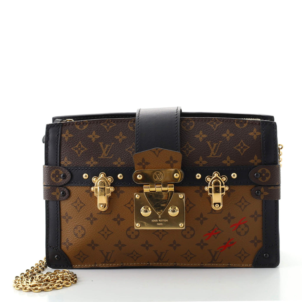 Trunk Clutch Reverse Monogram Canvas