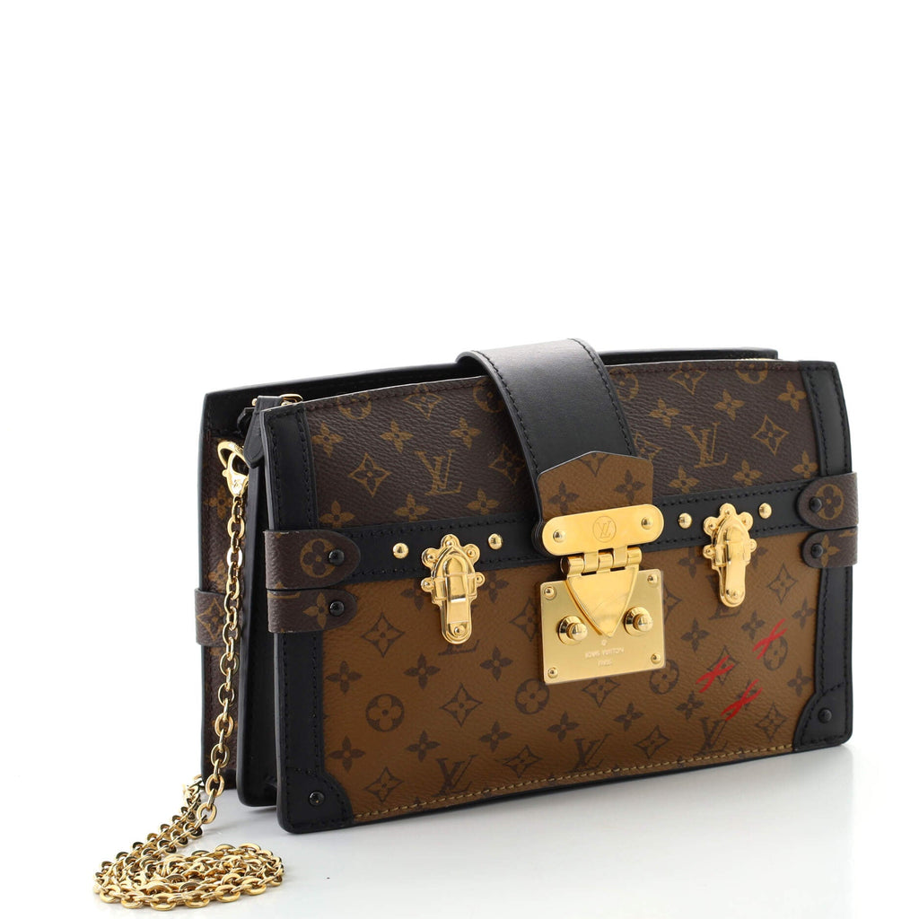 Trunk Clutch Reverse Monogram Canvas