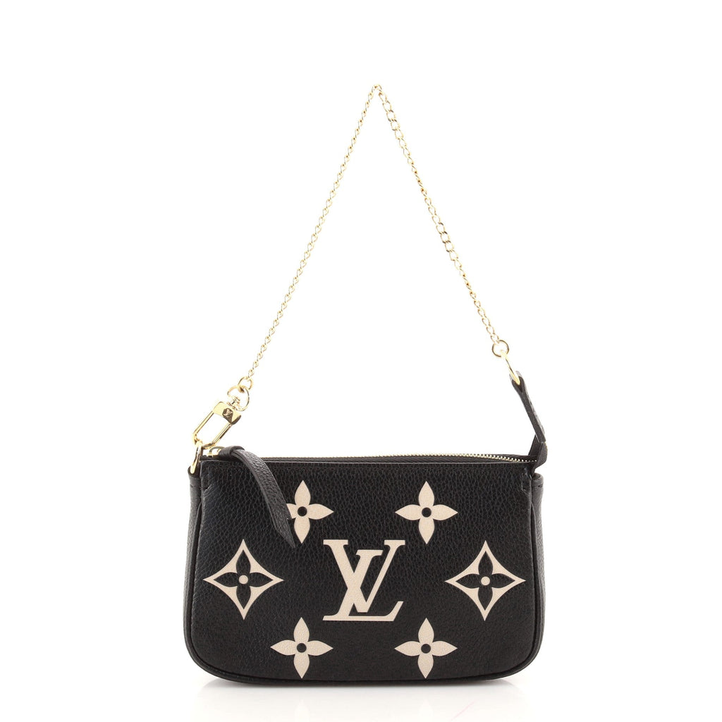 Pochette Accessoires Bicolor Monogram Empreinte Giant Mini