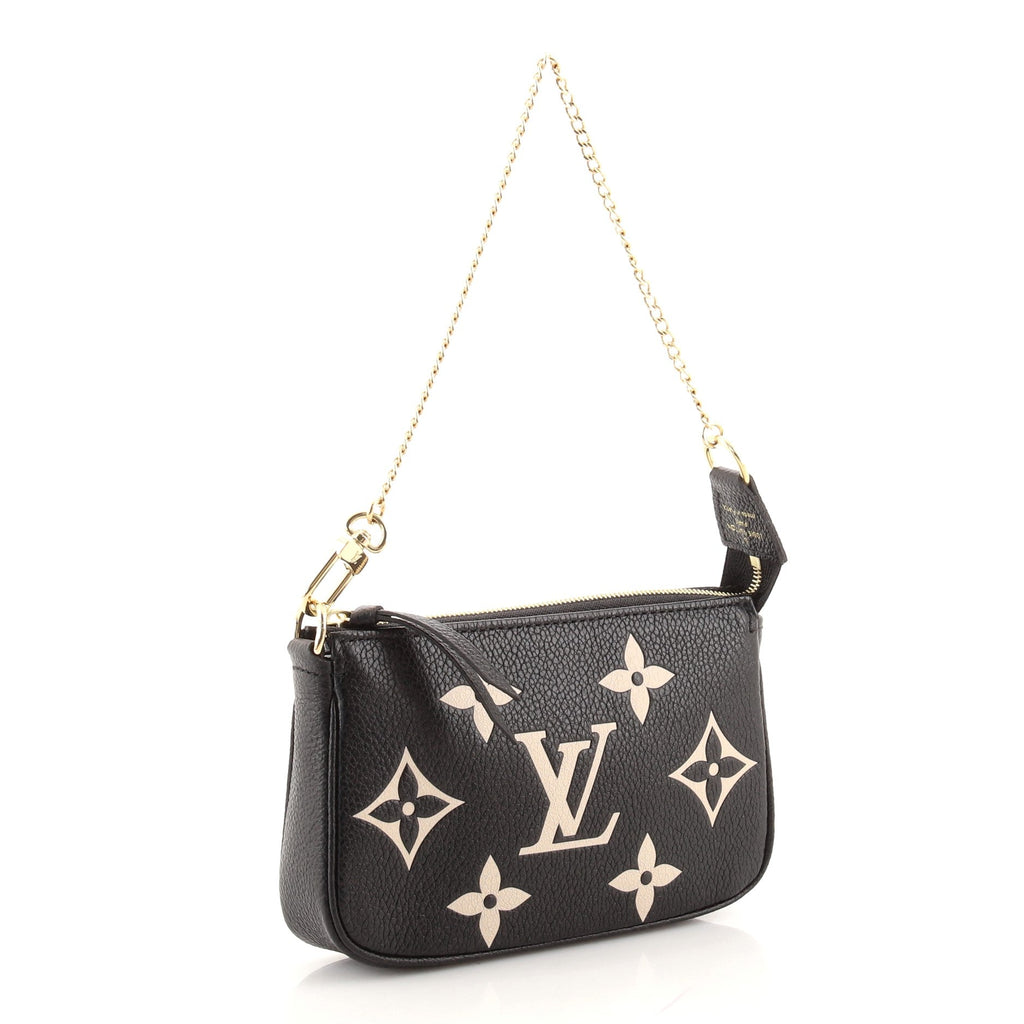 Pochette Accessoires Bicolor Monogram Empreinte Giant Mini