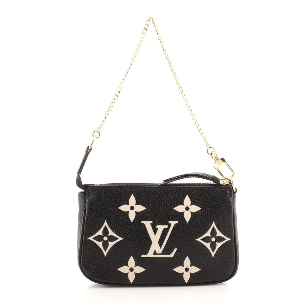 Pochette Accessoires Bicolor Monogram Empreinte Giant Mini