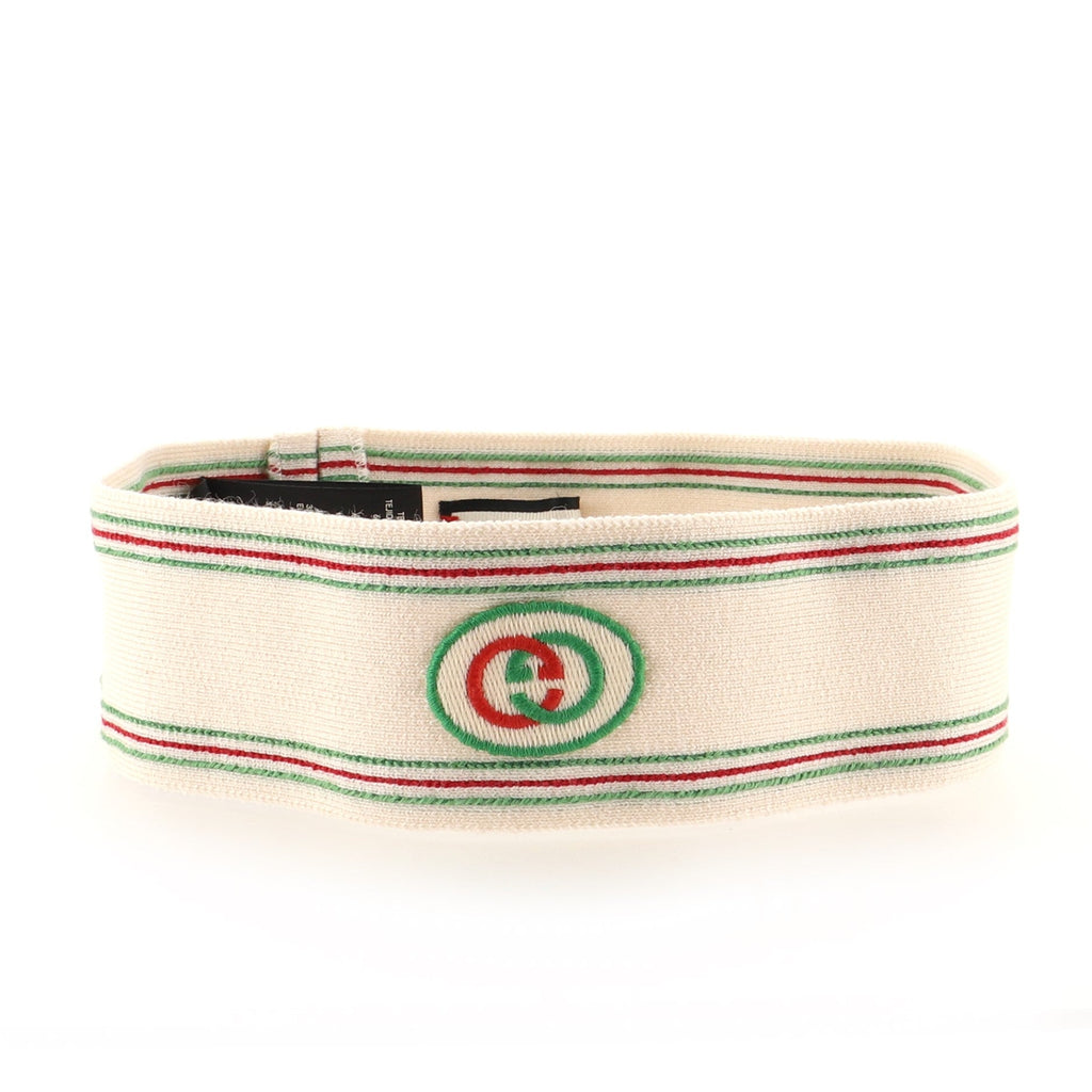 Logo Headband and Wristband Set Elastic Medium