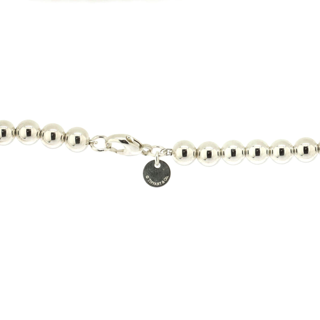 Graduated Ball Necklace Sterling Silver