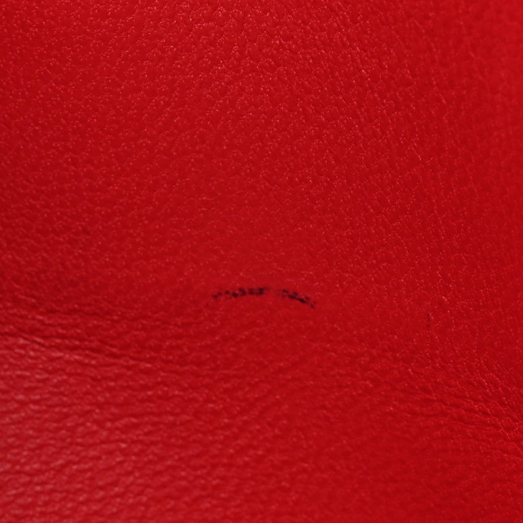 Lambskin Quilted Boy Wallet On Chain WOC Dark Fuchsia