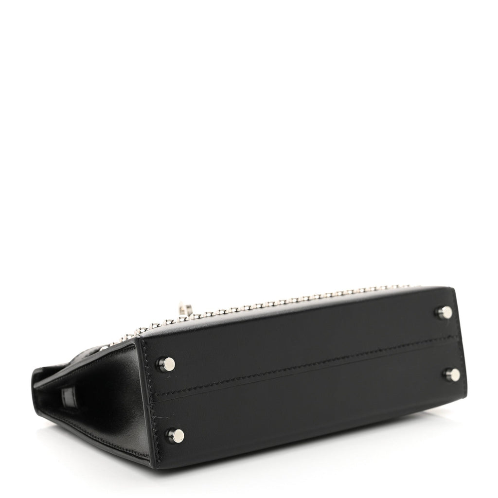 Box Studded Clouté Mini Kelly Sellier 20 Black