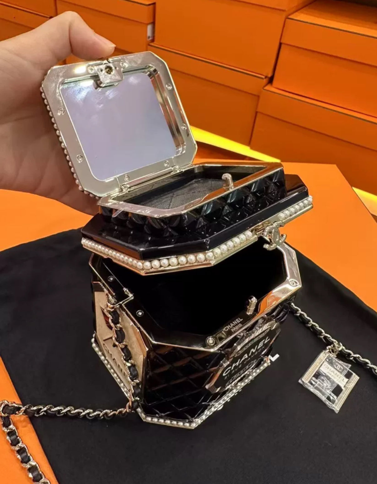 Chanel 24A Tea Box Minaudiere