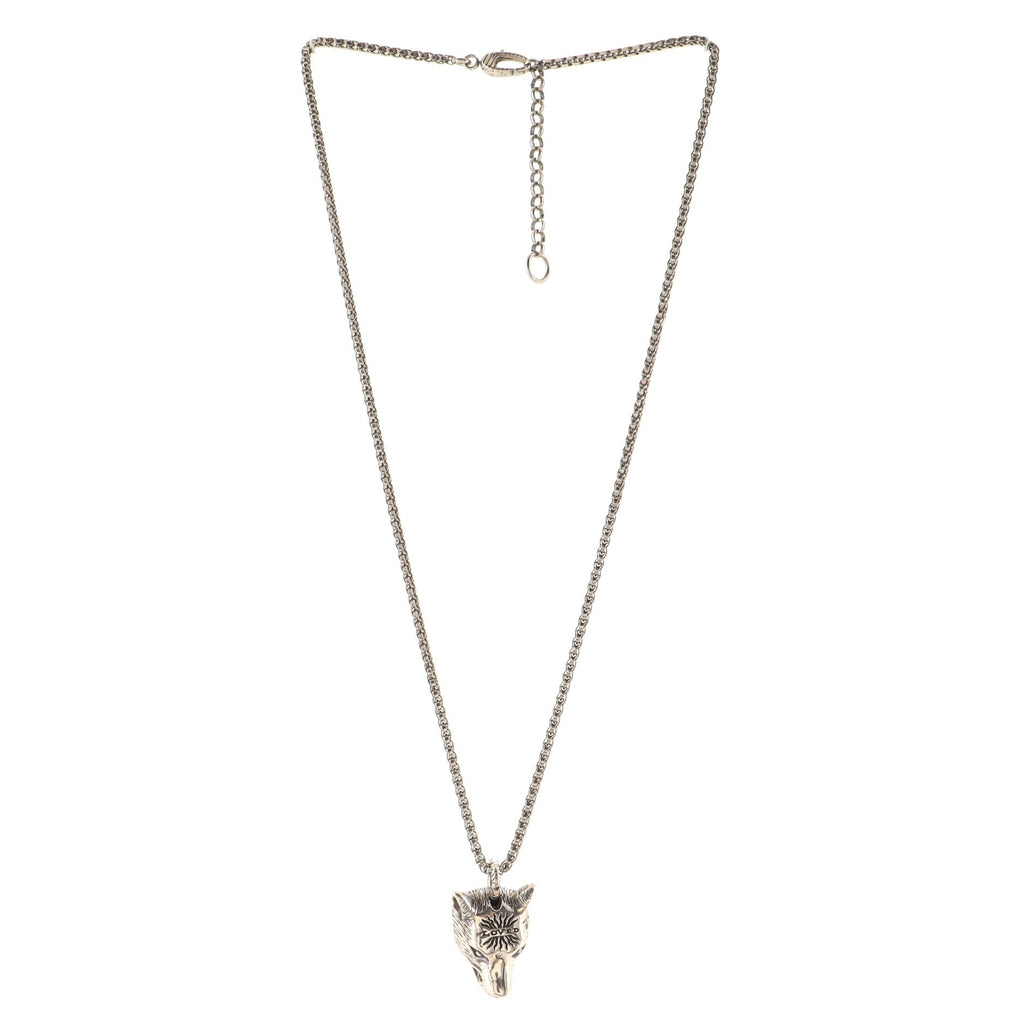 Anger Forest Animal Pendant Necklace Sterling Silver