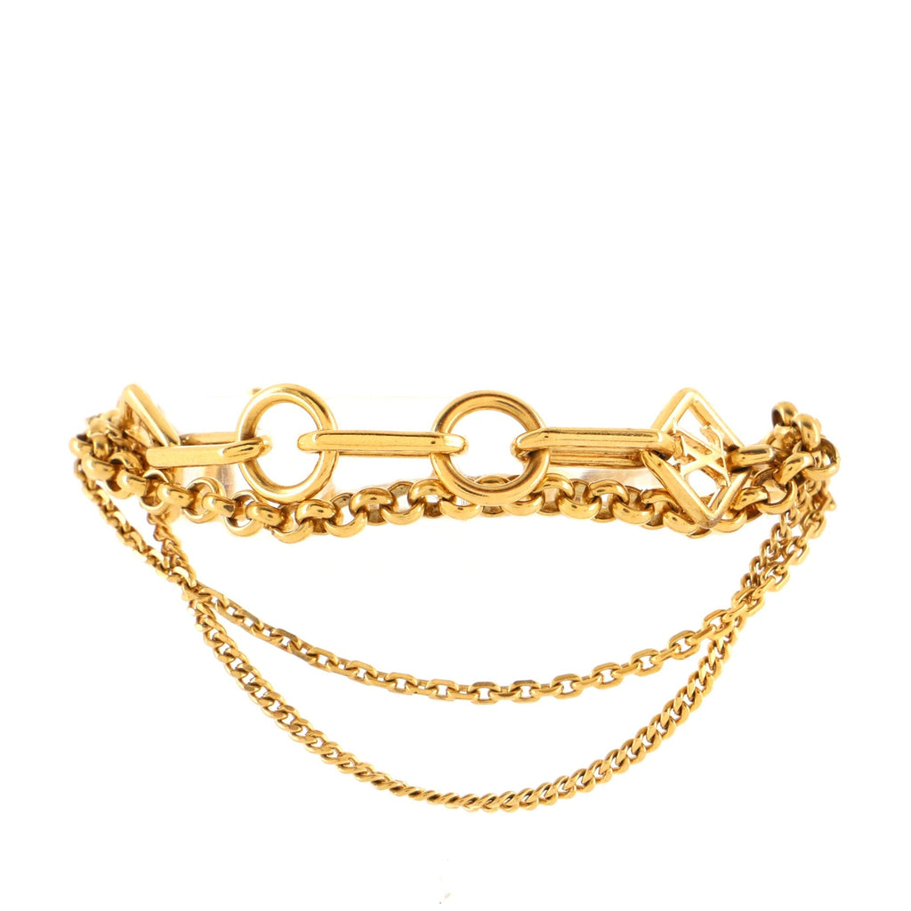 Vegas Multi-Chain Logo Bracelet Metal