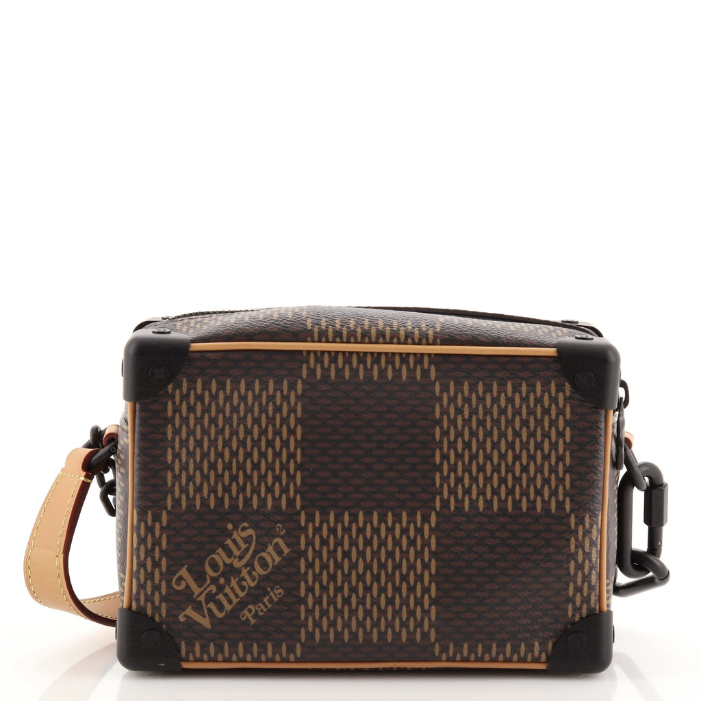 Nigo Soft Trunk Bag Limited Edition Giant Damier and Monogram Canvas Mini