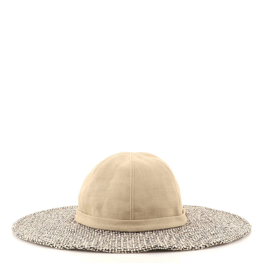 CC Sun Hat Canvas and Tweed Large