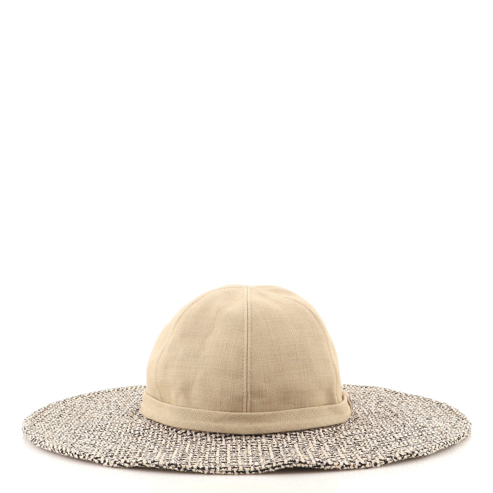 CC Sun Hat Canvas and Tweed Large