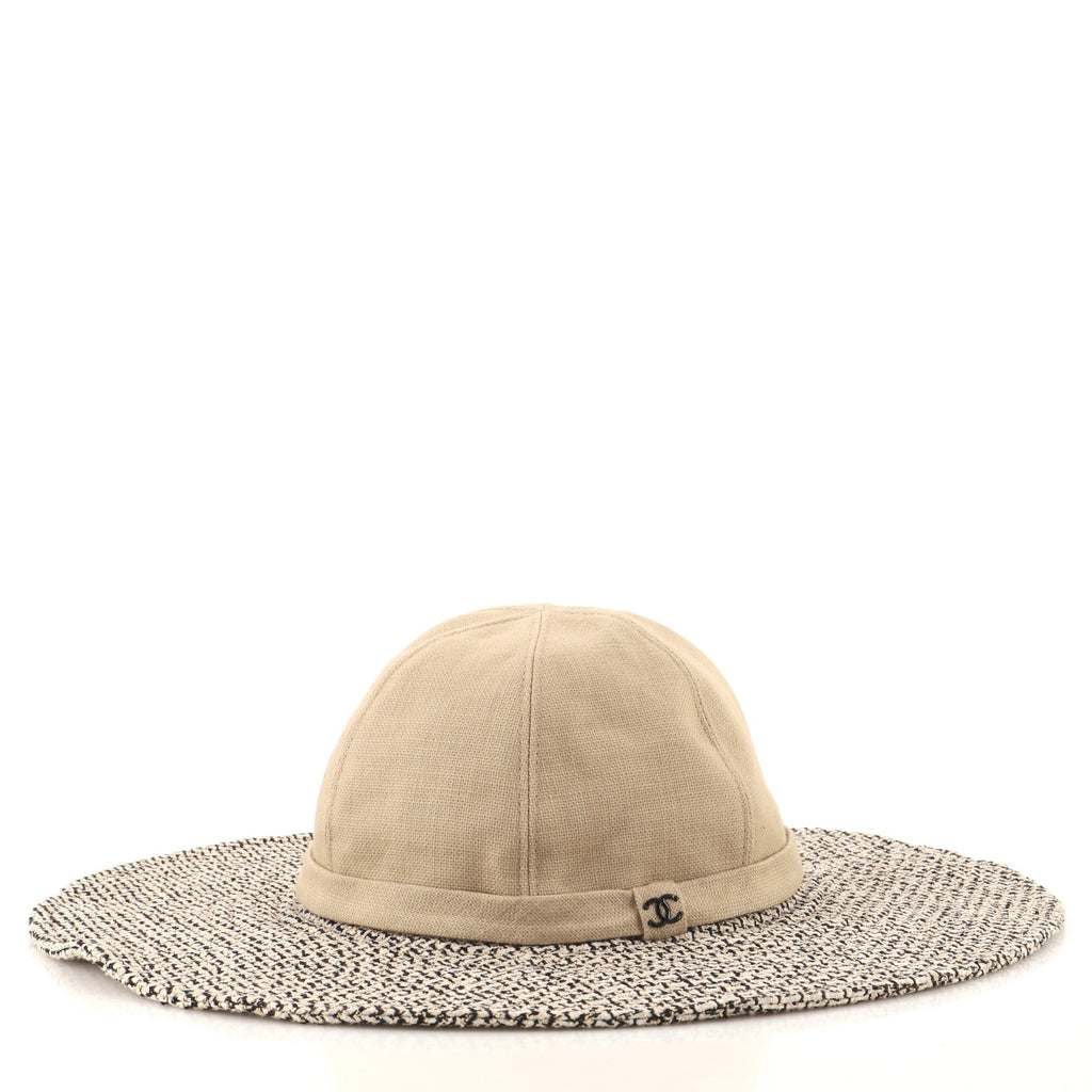 CC Sun Hat Canvas and Tweed Large