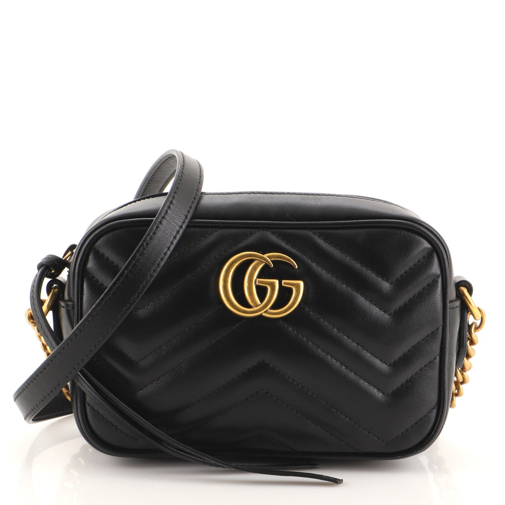 GG Marmont Shoulder Bag Matelasse Leather Mini