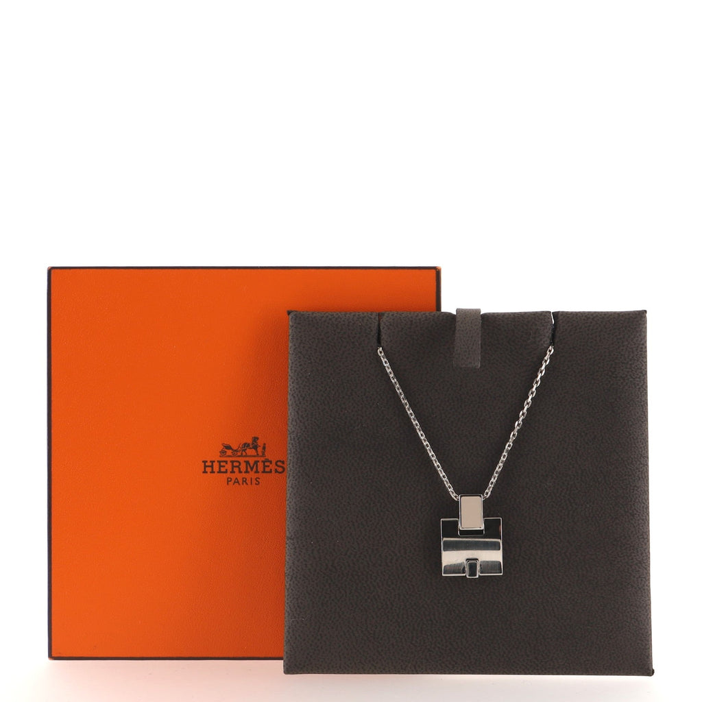 Eileen Pendant Necklace Metal and Enamel