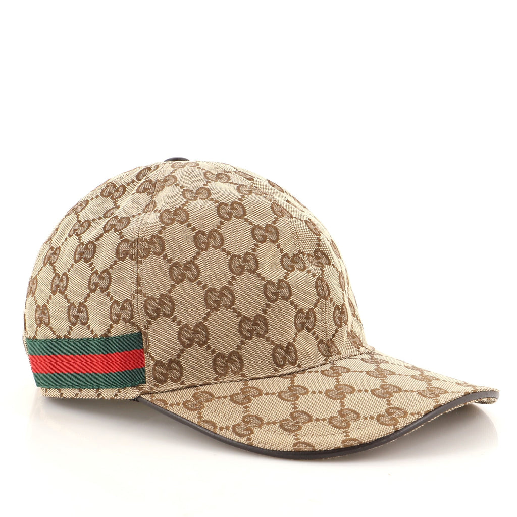 Web Baseball Cap GG Canvas Large
