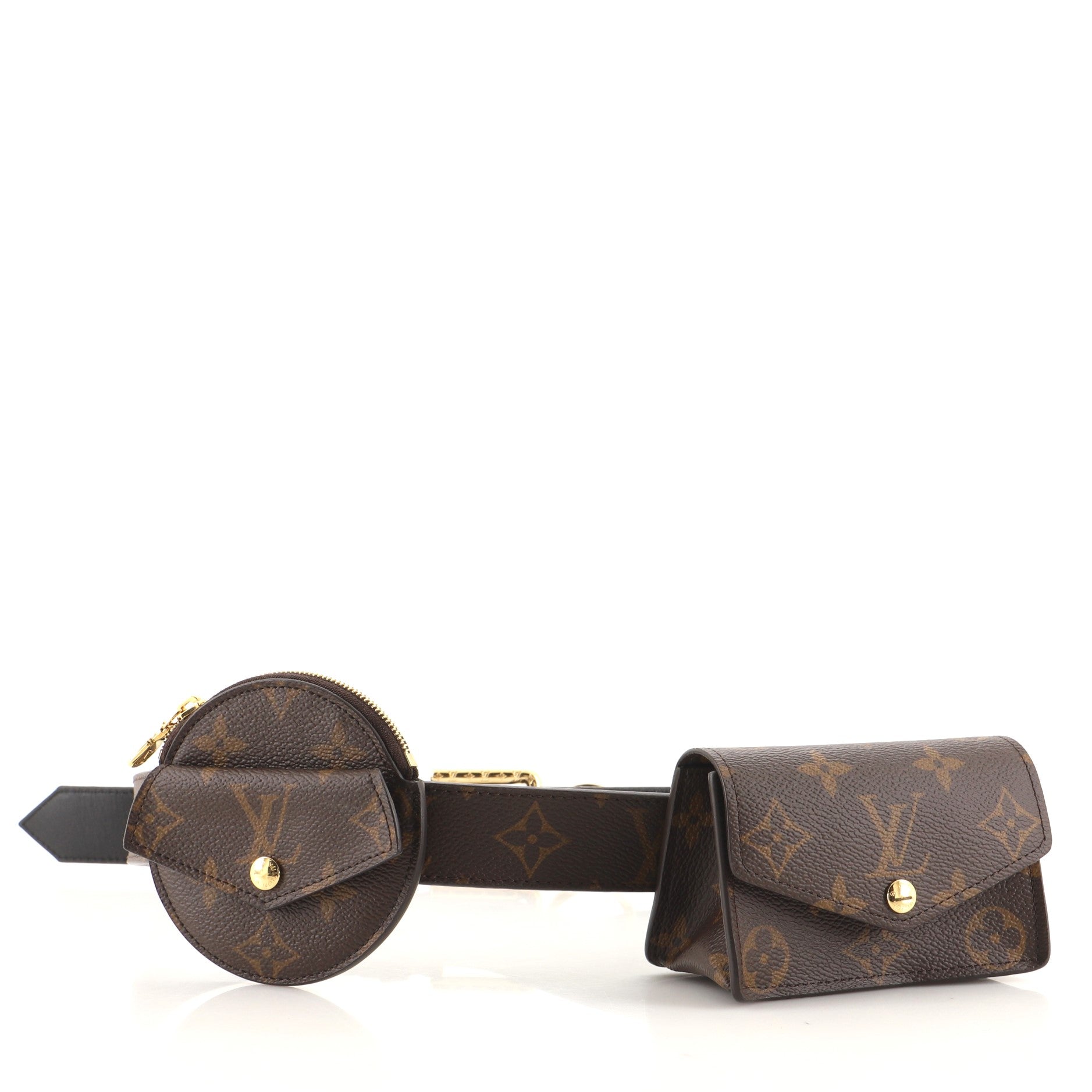 Daily Multi Pocket Belt Monogram Canvas Medium 90